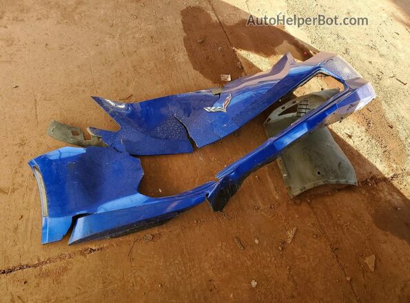 1G1YF3D79H5115701 2017 CHEVROLET CORVETTE Blue Շարժիչի բաժամունքի տեսք