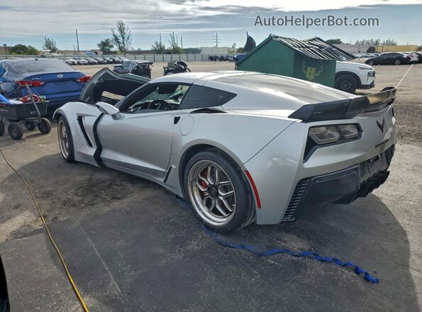 1G1YN2D60G5601882 2016 CHEVROLET CORVETTE Silver Trasero izquierdo
