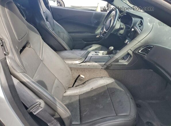 1G1YN2D60G5601882 2016 CHEVROLET CORVETTE Silver Vista de los asientos traseros