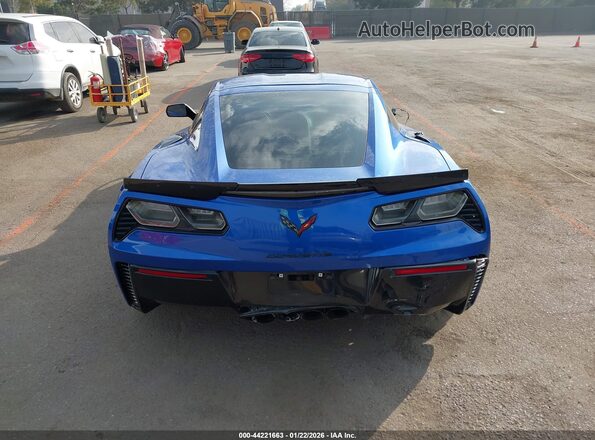 1G1YP2D62K5606598 2019 CHEVROLET CORVETTE Blue 