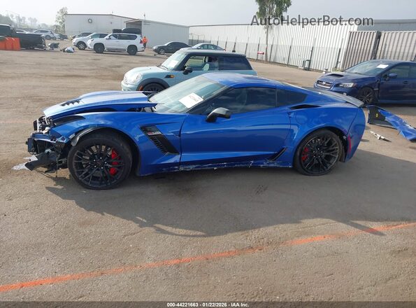 1G1YP2D62K5606598 2019 CHEVROLET CORVETTE Blue 