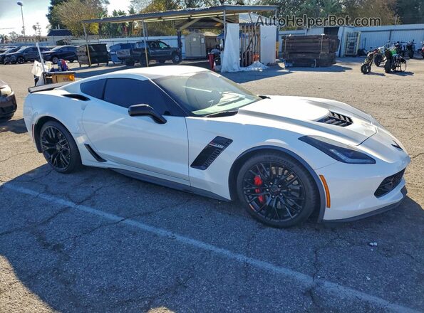 1G1YS2D67J5600700 2018 CHEVROLET CORVETTE White 