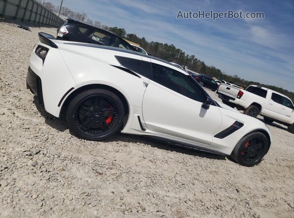 1G1YS2D68J5601662 2018 CHEVROLET CORVETTE White Tył prawy
