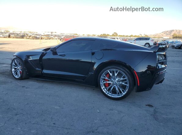 1G1YU2D68K5601723 2019 CHEVROLET CORVETTE Черный Задняя левая четверть
