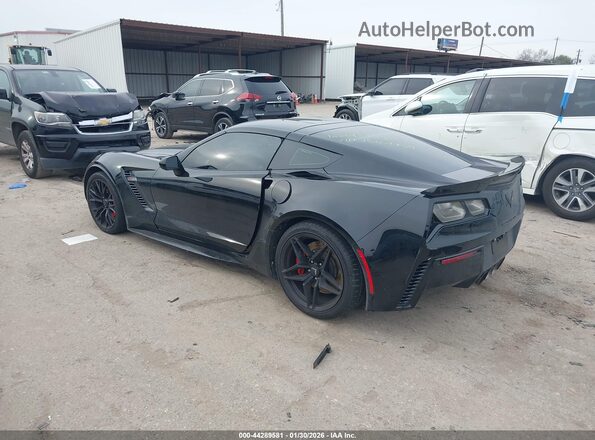 1G1YU2D6XJ5601754 2018 CHEVROLET CORVETTE Black Հետևի ձախ