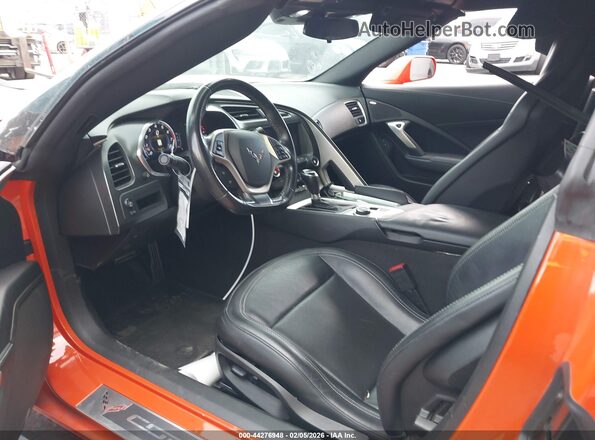 1G1YW2D73K5114030 2019 CHEVROLET CORVETTE Orange 