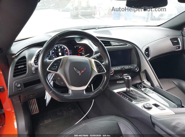 1G1YW2D73K5114030 2019 CHEVROLET CORVETTE Orange 