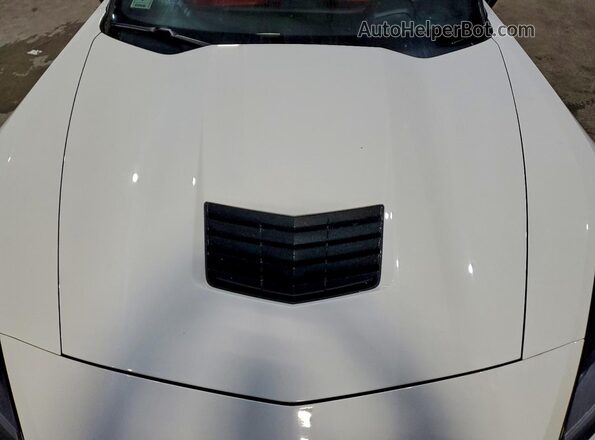 1G1YY2D72J5103707 2018 CHEVROLET CORVETTE White Սալոնի հետևի տեսք