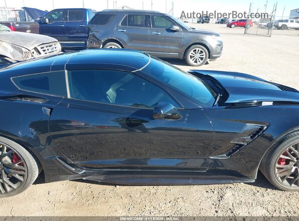 1G1YY2D76K5108023 2019 CHEVROLET CORVETTE Black Вид задньої частини салону
