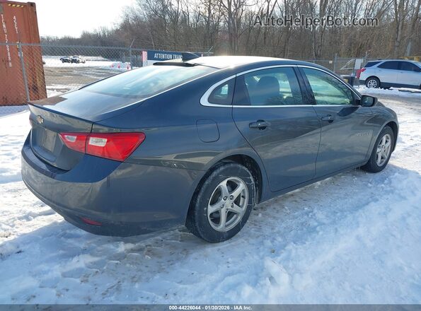 1G1ZB5ST0JF127599 2018 CHEVROLET MALIBU Gray 