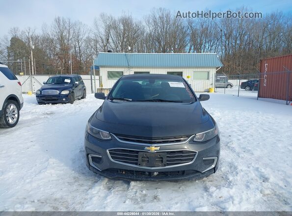 1G1ZB5ST0JF127599 2018 CHEVROLET MALIBU Gray 