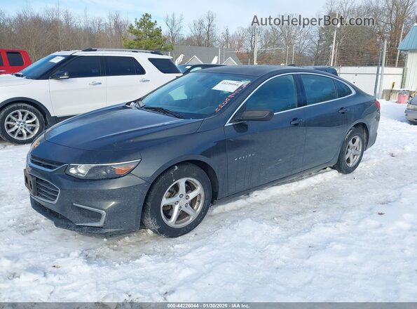 1G1ZB5ST0JF127599 2018 CHEVROLET MALIBU Gray 