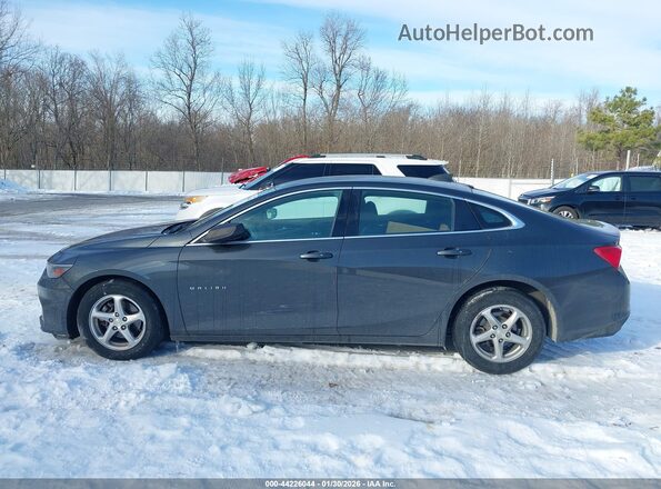 1G1ZB5ST0JF127599 2018 CHEVROLET MALIBU Gray 