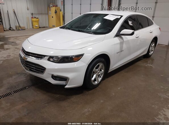 1G1ZB5ST2JF190249 2018 CHEVROLET MALIBU White Przód lewy
