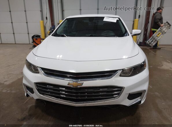 1G1ZB5ST2JF190249 2018 CHEVROLET MALIBU White Widok zestawu wskaźników
