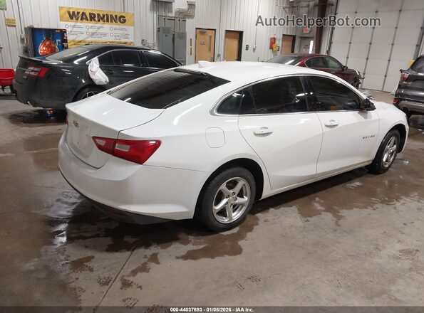 1G1ZB5ST2JF190249 2018 CHEVROLET MALIBU White Tył prawy