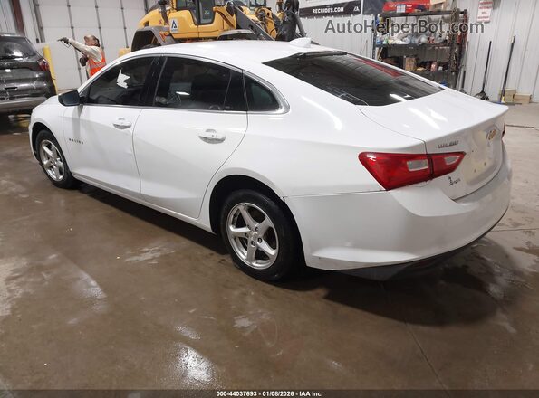 1G1ZB5ST2JF190249 2018 CHEVROLET MALIBU White Tył lewy
