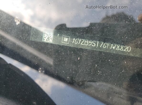 1G1ZB5ST7GF178820 2016 CHEVROLET MALIBU Silver Вид підкапотного простору