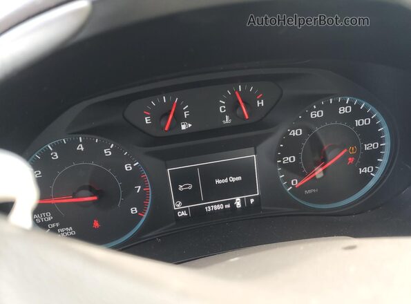 1G1ZB5ST7GF178820 2016 CHEVROLET MALIBU Silver Вид щитка приладів