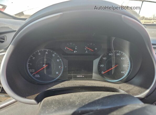 1G1ZB5ST7JF231491 2018 CHEVROLET MALIBU White Widok zestawu wskaźników