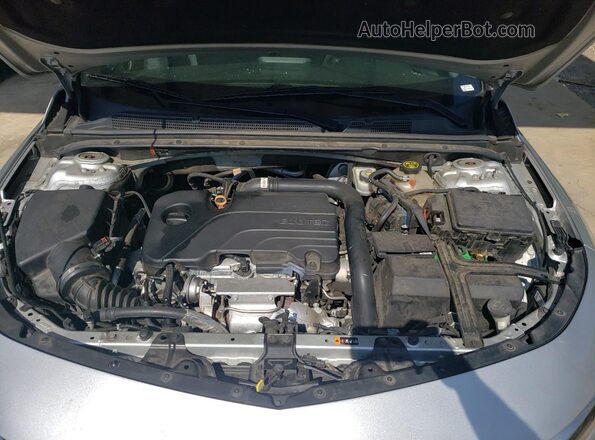1G1ZB5STXKF198858 2019 CHEVROLET MALIBU Серебряный Вид задней части салона