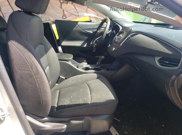 1G1ZB5STXKF198858 2019 CHEVROLET MALIBU Серебряный Вид салона спереди