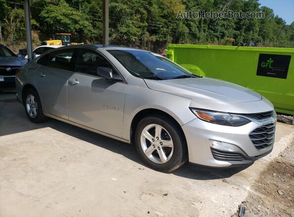 1G1ZB5STXKF198858 2019 CHEVROLET MALIBU Серебряный Передняя правая четверть