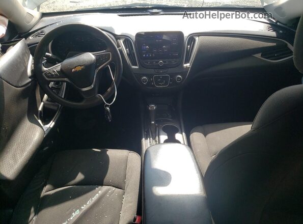 1G1ZB5STXKF198858 2019 CHEVROLET MALIBU Серебряный Вид панели приборов