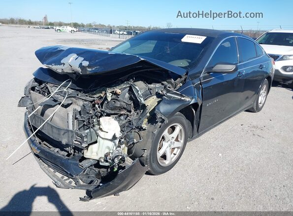 1G1ZC5ST6HF105503 2017 CHEVROLET MALIBU Gray წინა მარცხენა ხედი სამი მეოთხედიდან