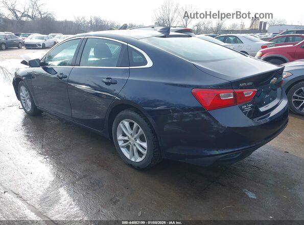 1G1ZD5ST0JF163495 2018 CHEVROLET MALIBU Blue Հետևի ձախ