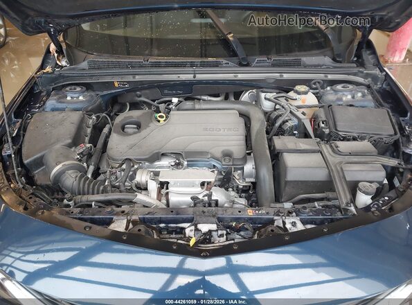 1G1ZD5ST0NF174552 2022 CHEVROLET MALIBU Blue Widok z tyłu