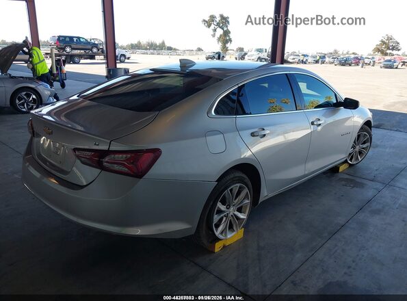 1G1ZD5ST1NF117454 2022 CHEVROLET MALIBU Silver Հետևի աջ