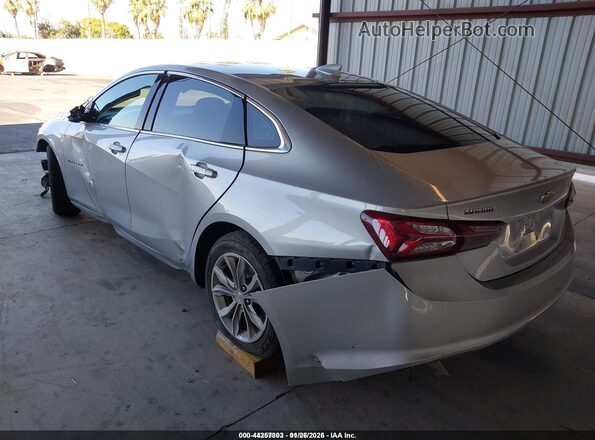 1G1ZD5ST1NF117454 2022 CHEVROLET MALIBU Silver Հետևի ձախ