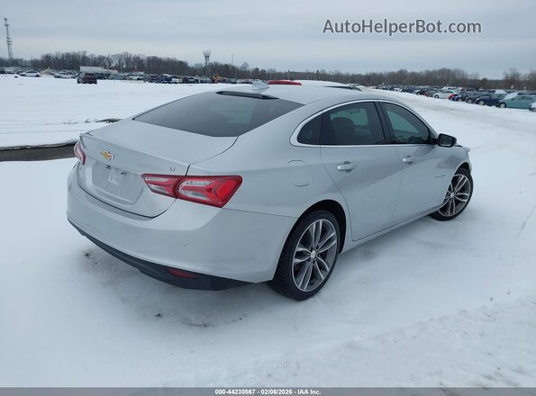 1G1ZD5ST3NF159706 2022 CHEVROLET MALIBU Silver Հետևի աջ