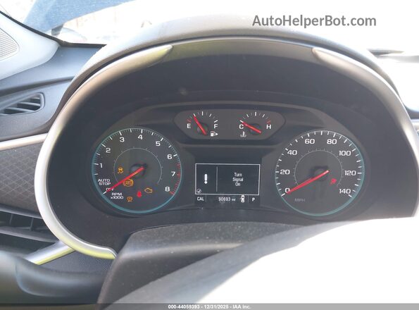 1G1ZD5ST3NF167529 2022 CHEVROLET MALIBU Синий Вид задних сидений