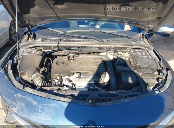 1G1ZD5ST3NF167529 2022 CHEVROLET MALIBU Синий Вид сзади