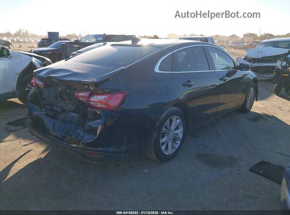 1G1ZD5ST4MF068281 2021 CHEVROLET MALIBU Black Trasero derecho