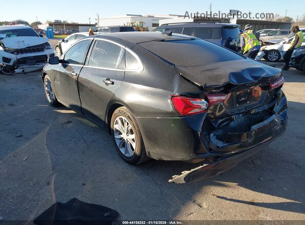 1G1ZD5ST4MF068281 2021 CHEVROLET MALIBU Black Trasero izquierdo