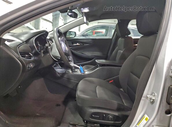 1G1ZD5ST5MF005139 2021 CHEVROLET MALIBU Серебряный Вид салона спереди