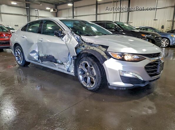 1G1ZD5ST5MF005139 2021 CHEVROLET MALIBU Серебряный Передняя правая четверть