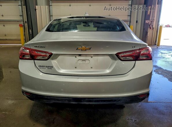 1G1ZD5ST5MF005139 2021 CHEVROLET MALIBU Серебряный Вид сзади