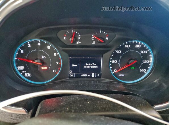 1G1ZD5ST5MF005139 2021 CHEVROLET MALIBU Серебряный Вид щитка приборов