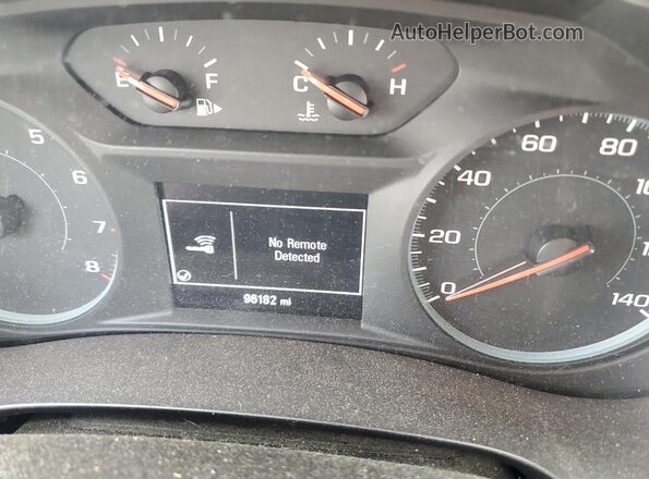 1G1ZD5ST7KF161440 2019 CHEVROLET MALIBU Black Vista del cuadro de instrumentos