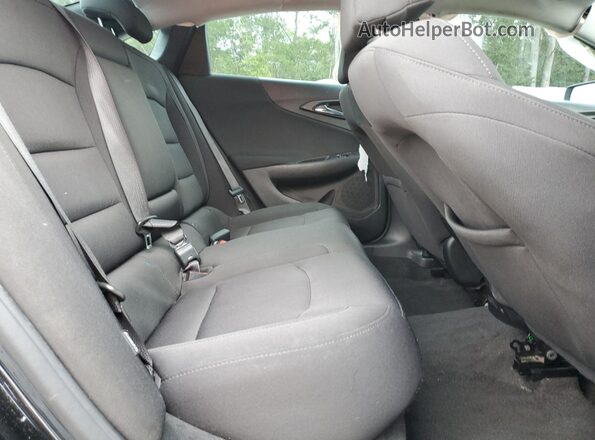 1G1ZD5ST8LF020099 2020 CHEVROLET MALIBU Black Rear seats view