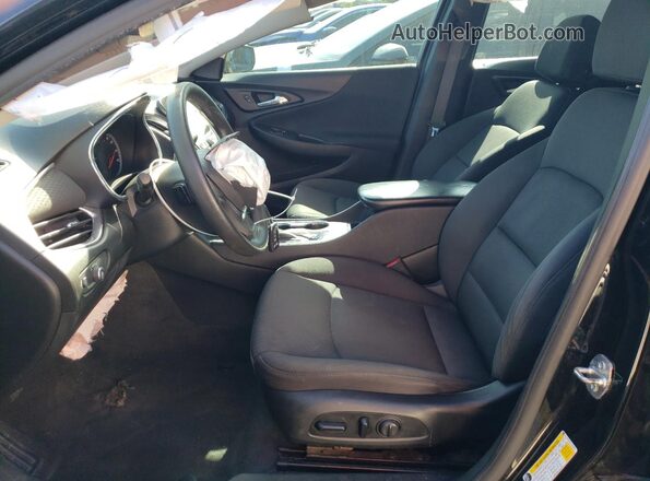 1G1ZD5ST8LF020099 2020 CHEVROLET MALIBU Black Front interior view