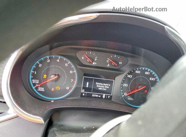 1G1ZD5ST8LF061509 2020 CHEVROLET MALIBU Tan ხელსაწყოთა პანელის ხედი