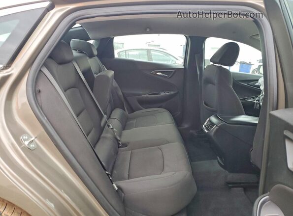 1G1ZD5ST8LF061509 2020 CHEVROLET MALIBU Tan უკანა სავარძლების ხედი