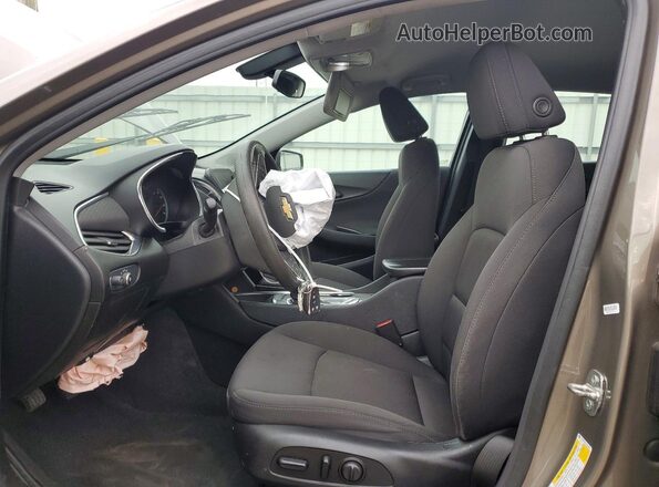 1G1ZD5ST8LF061509 2020 CHEVROLET MALIBU Tan წინა სალონის ხედი