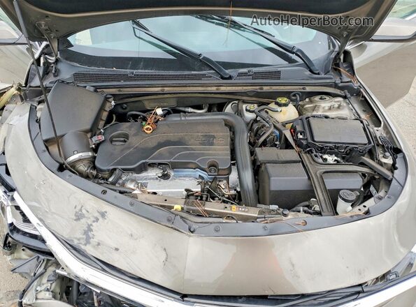 1G1ZD5ST8LF061509 2020 CHEVROLET MALIBU Tan უკანა სალონის ხედი