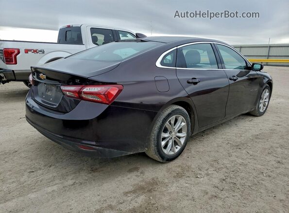 1G1ZD5ST8MF019116 2021 CHEVROLET MALIBU Maroon Rear right